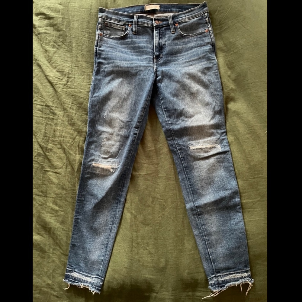 Madewell 9” High Rise Skinny Jean, Size 31